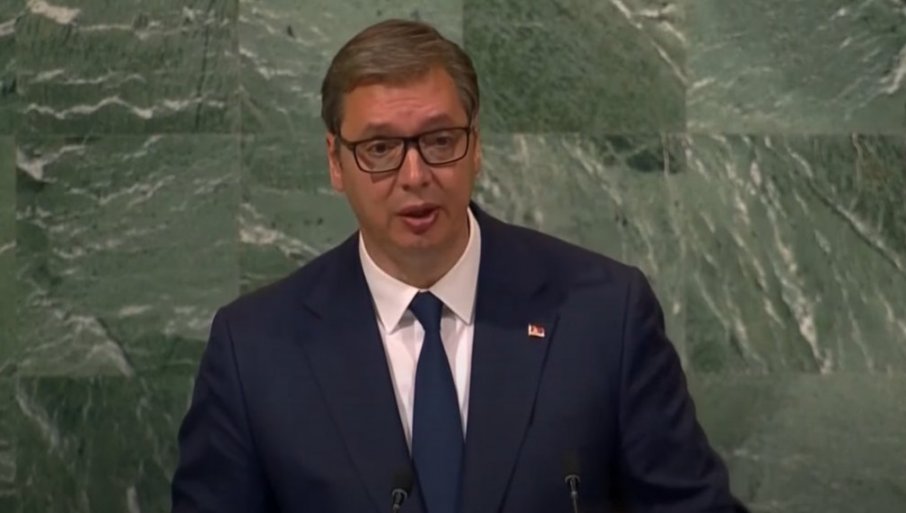 SNAŽAN KRAJ VUČIĆEVOG GOVORA U UN: „To smo čuli od svih, ali kad stignemo u Srbiju.