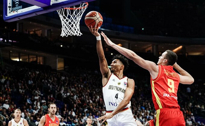 Crnogorci imali kasno “paljenje” i hrabro pali, Nemačka u četvrtfinalu!