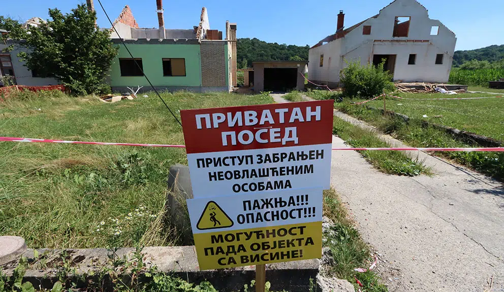Usvojen zahtev lozničkih udruženja, ruše se prodate kuće u jadarskim selima
