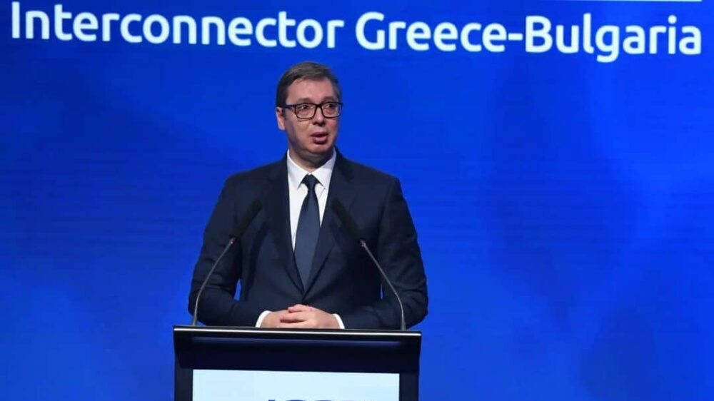 Vučić na otvaranju gasovoda Bugarske i Grčke:  Osećam se malo kao „crna ovca“, imao sam dilemu kako će se Fon der Lajen odnositi prema meni