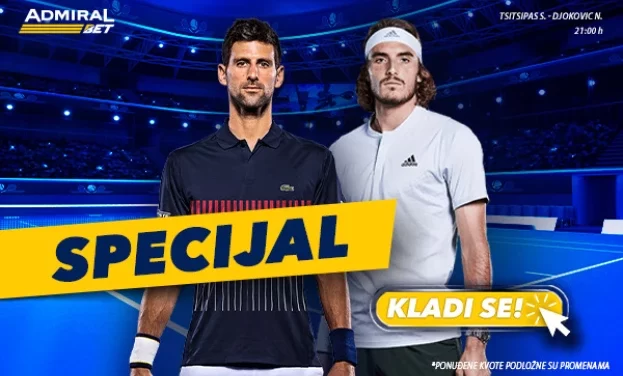 Nole startuje, AdmiralBet nudi specijal!