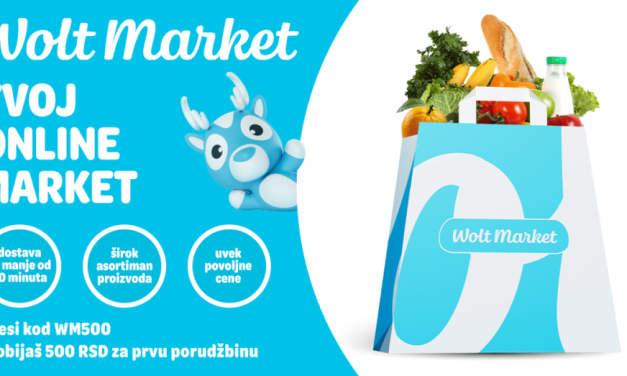 Dobro došli u Wolt markete – prve virtuelne supermarkete u Srbiji