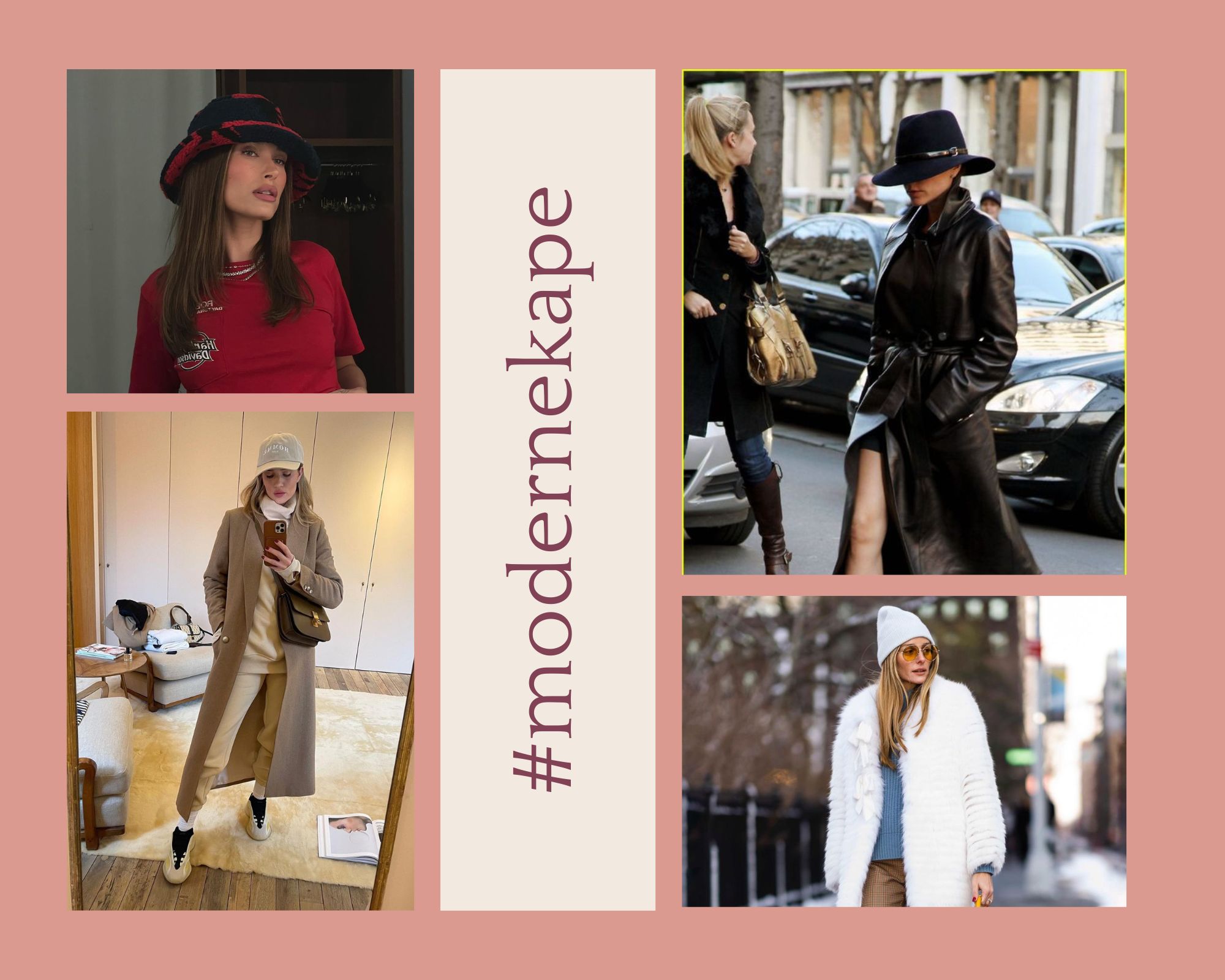 Zima 2023: Moderne kape (celebrity inspo)