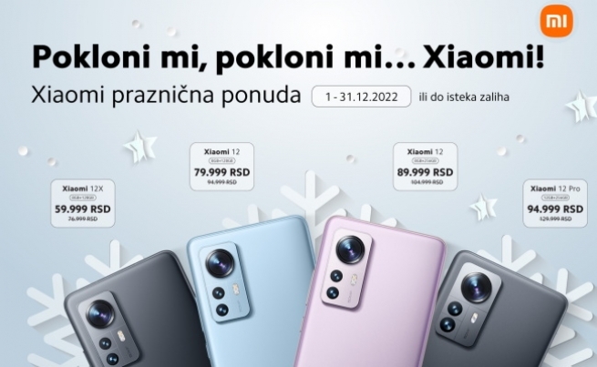 Posebna ponuda telefona za idealni poklon ispod jelke