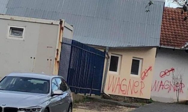 Geopost: Grafiti Vagnera osvanuli u Kosovskoj Mitrovici