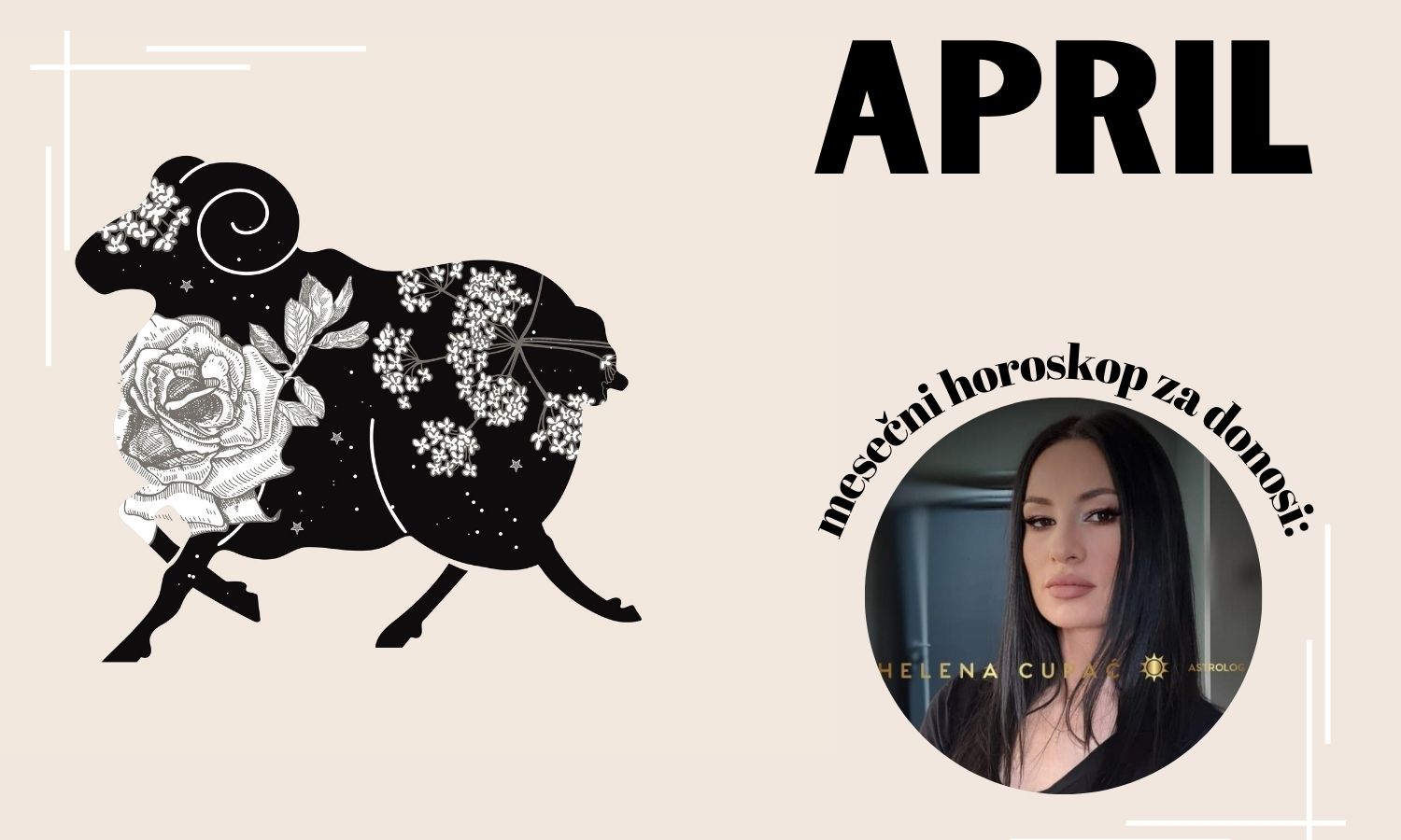 Mesečni horoskop za april 2023. donosi nam astrolog Helena Cupać