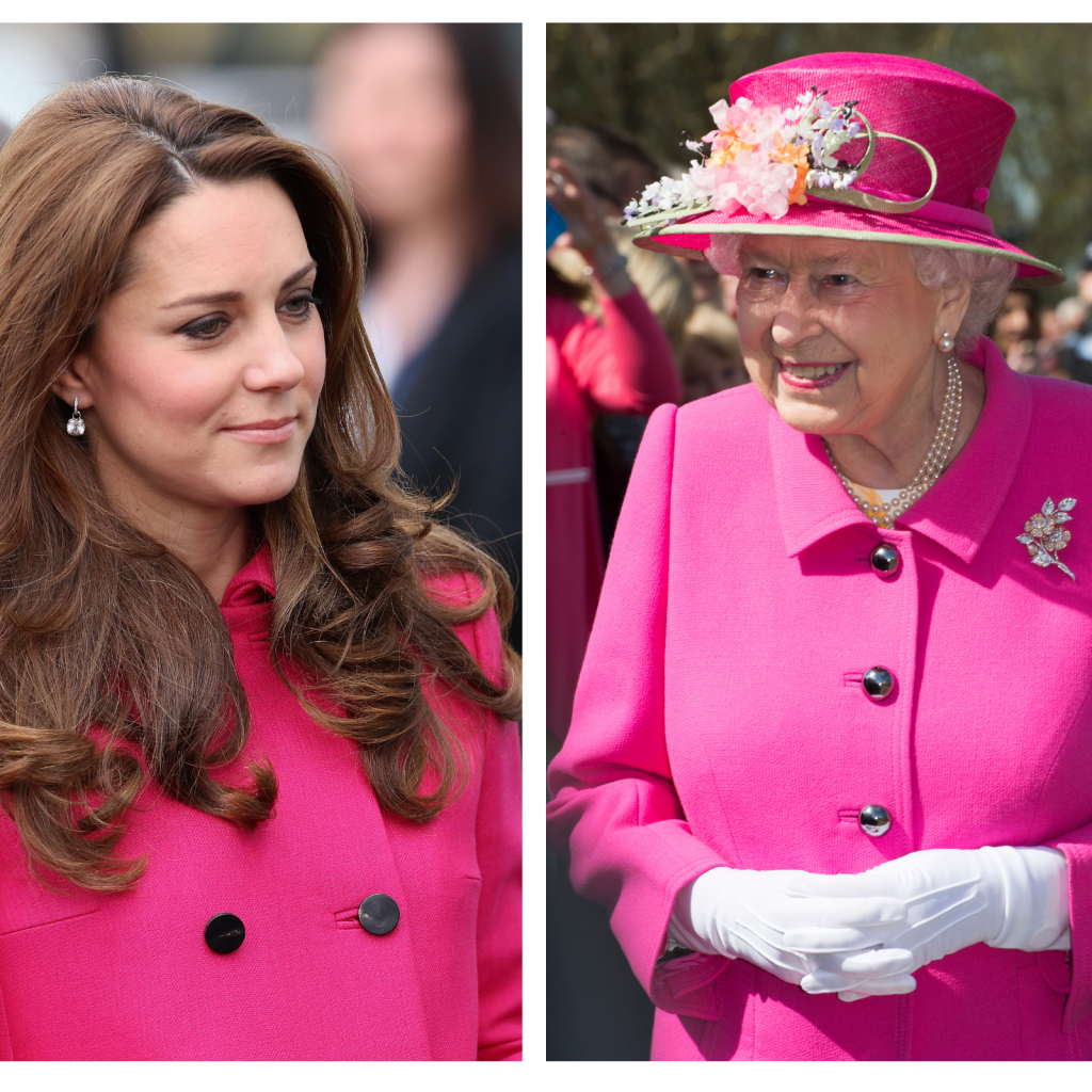 Kopija kraljice: Kate Middleton i Elizabeth II u istim odevnim kombinacijama