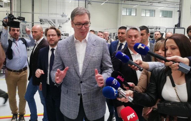 Kolubarske: Predsednik Vučić optužio radnike „da odsustvuju sa posla da bi zaradili nešto u Nemačkoj”