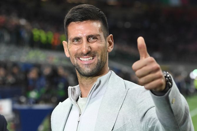 Novak Đoković snimljen na utakmici: Otputovao iz Rima samo zbog meča i izazvao oduševljenje navijača