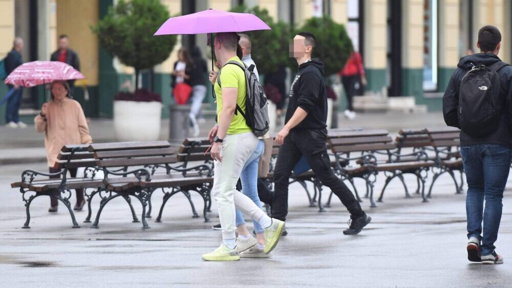 U Srbiji danas oblačno i kišovito vreme