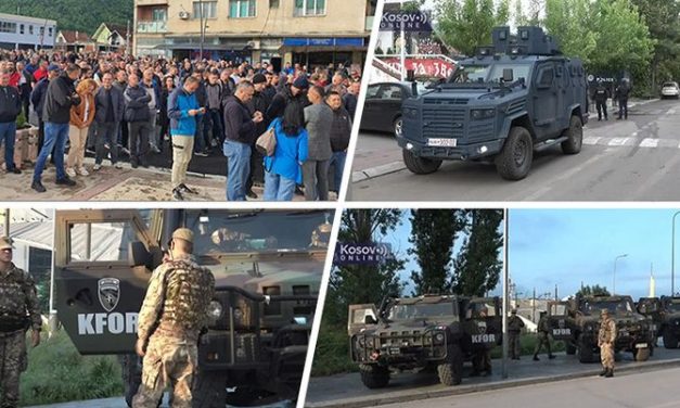 Sukob građana i KFOR-a, bačene šok bombe, policija pucala: Mladić teško ranjen iz kalašnjikova