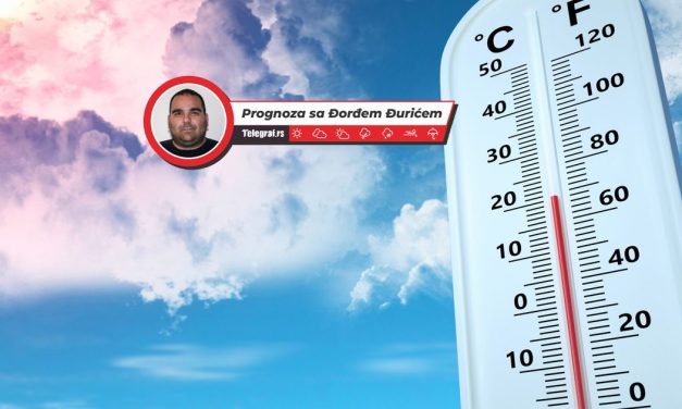 Danas sunčanije i toplije: Maksimalna temperatura do 24°C