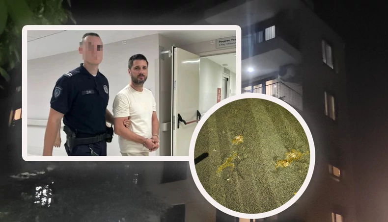 Jaja ispred zgrade, komšija briše terasu! Ekskluzivni prizori ispred doma Marka Miljkovića!