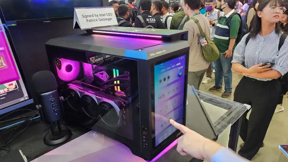 MSI MEG Vision X AI Desktop oduševljava na Computexu 2024 sa inovativnim dizajnom