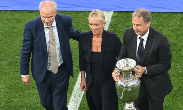 Emotivan početak Eura: Žena legendarnog nedavno preminulog fudbalera u društvu Klinsmana unela pehar