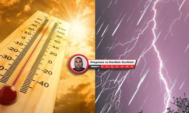 Prepodne sunce, popodne pljuskovi, očekuju se i grmljavinske oluje: Temperatura do 34°C