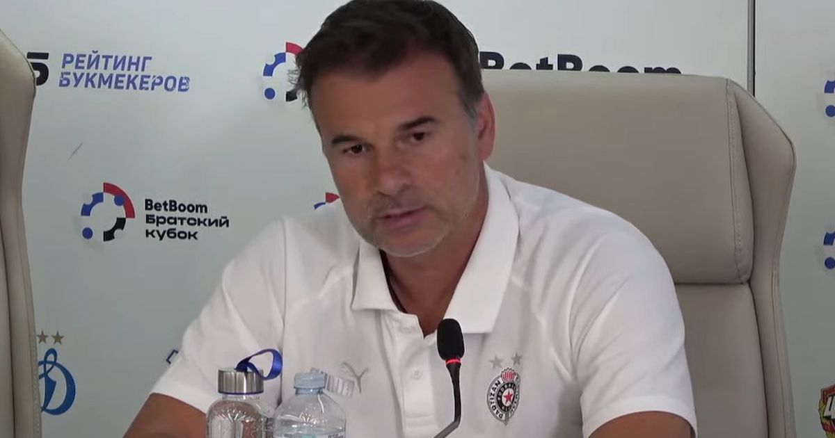 Stanojević govorio pred Bratski turnir u Moskvi: „Ovo je velika čast za Partizan, bićemo džentlmeni“