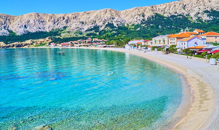 Vela plaža Baška
