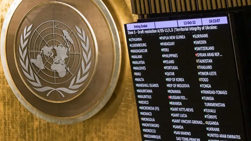 Usvojena rezolucija UN kojom se osuđuje Rusija, podržala je i Srbija
