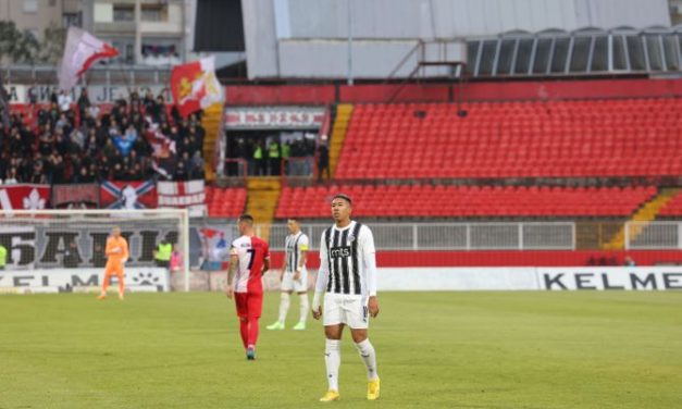 Partizan probio led u Novom Sadu: Saldanja i Menig sjajnim golovima rešili derbi protiv Vojvodine