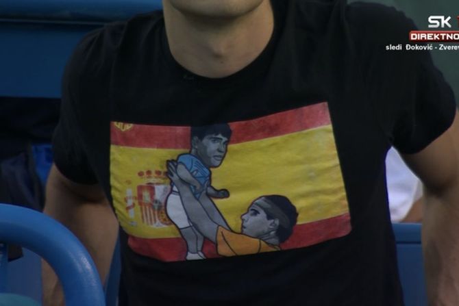„Ja ne želim više da gledam ovu majicu, zaista“: Hit komentar srpskog komentatora tokom meča Alkaraza