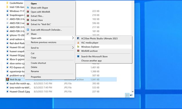 Ugrađena Windows 11 RAR i 7Z podrška daleko od idealne, duplo i više puta sporija u radu