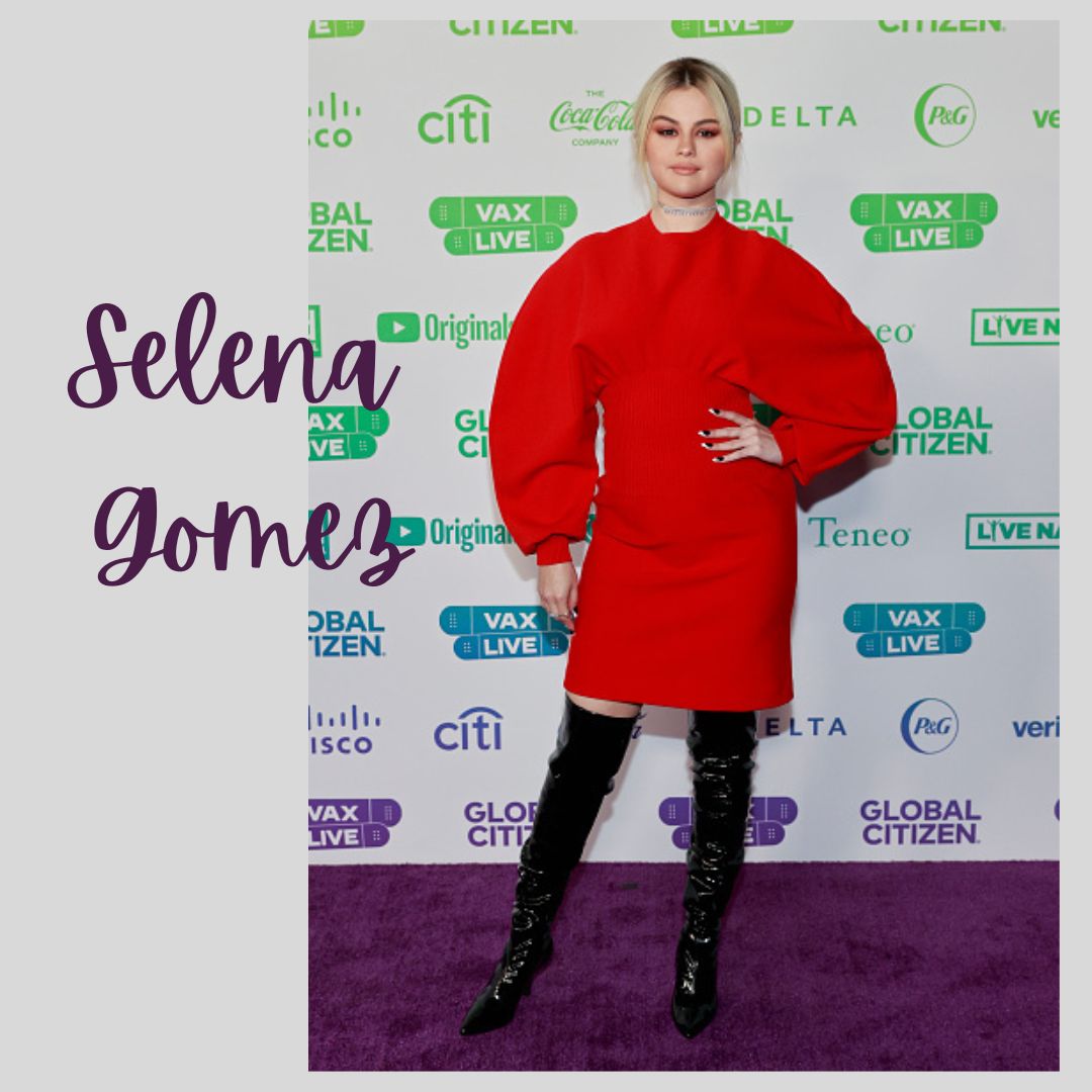 Selena Gomez u lateks čizmama iznad kolena – seksi i smeo trend za jesen 2023.