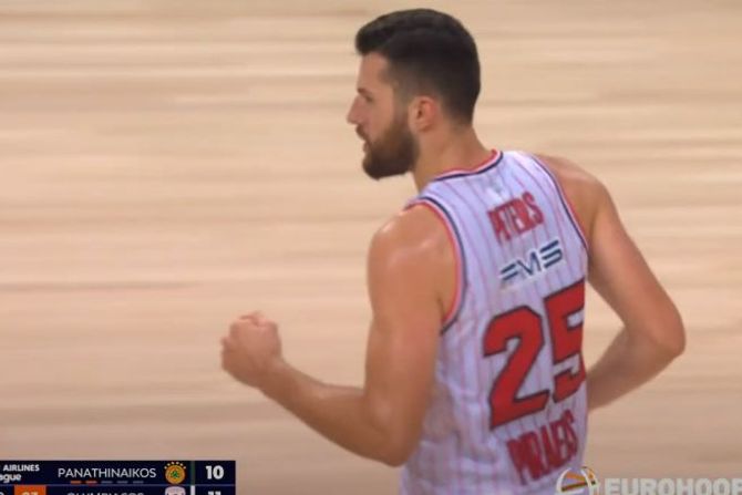 Alek Piters MVP prvog kola Evrolige