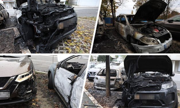 Stravične slike sa mesta eksplozije na Dedinju: Od skupocenog auta ostala samo školjka