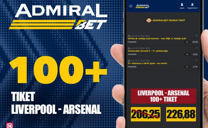 AdmiralBet 100+ tiket