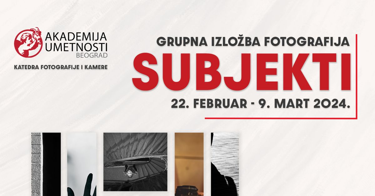 „Subjekti“ u „Srećnoj galeriji“ SKC-a
