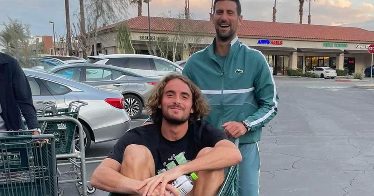 Đoković provozao Cicipasa u kolicima za prodavnicu, pa saznao termin svog prvog meča u Indijan Velsu