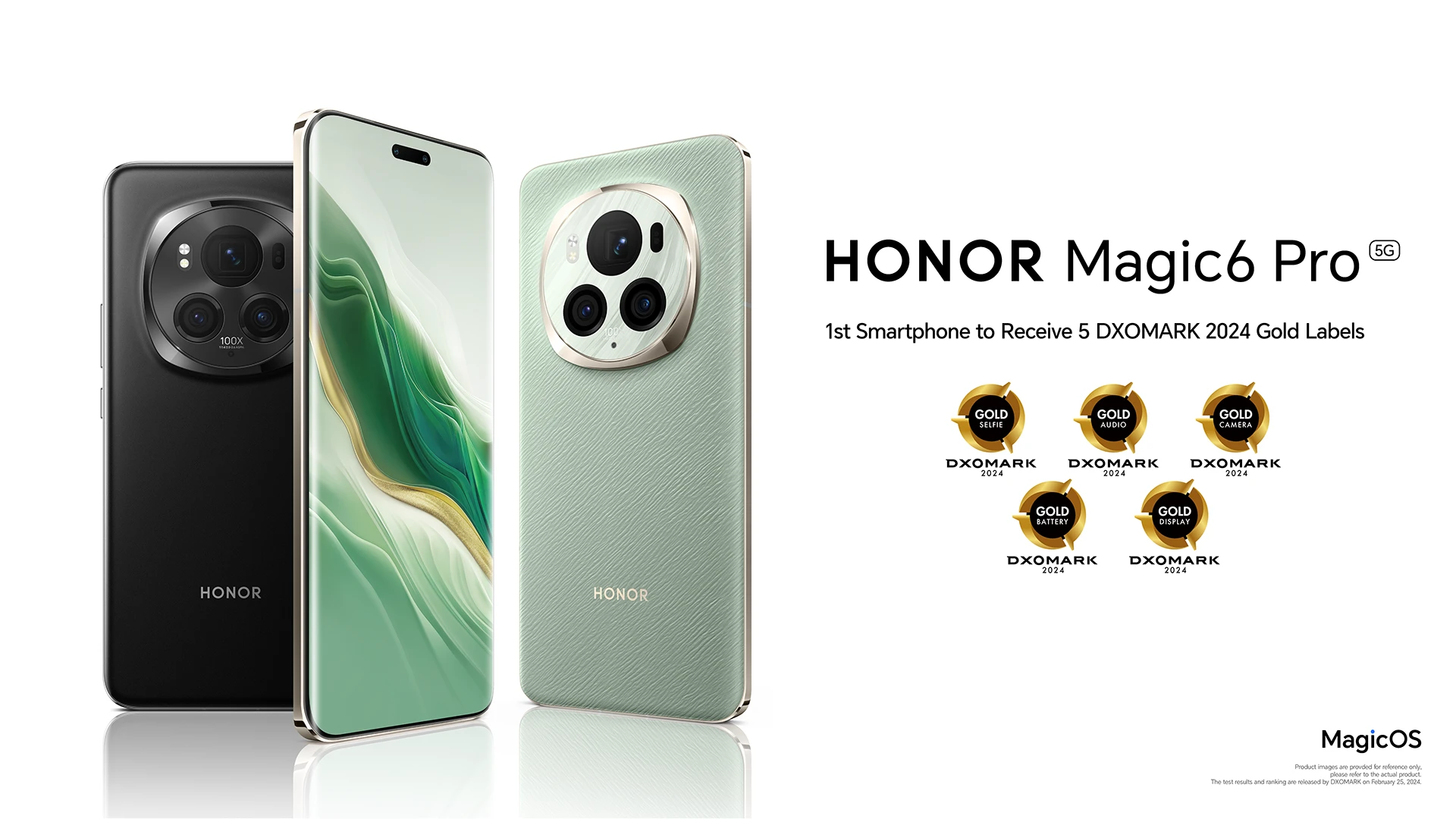 HONOR Magic6 Pro: Prvi pametni telefon koji je dobio pet zlatnih oznaka od strane kompanije DXOMARK za 2024. godinu