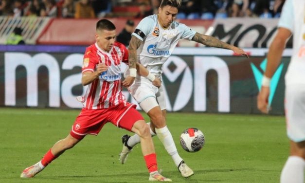 Knežević efektnim udarcem upriličio spektakl na Marakani: Zvezda savladala Zenit u atmosferi za pamćenje
