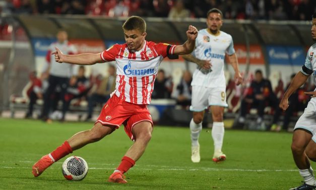 Knežević raspalio po lopti, golman nije imao šanse: Pogledajte gol kojim je Zvezda slavila protiv Zenita