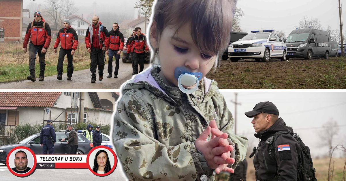 Treći dan potrage za nestalom Dankom (2): Meštani ne gube nadu, policija obustavila pretragu terena oko Bora