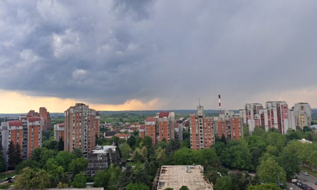 Danas uglavnom oblačno i mestimično kišovito vreme