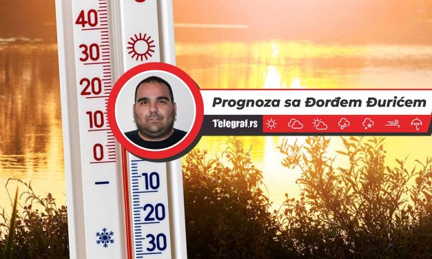 Tokom dana sunčano i relativno toplo, ali uz jak vetar: Makskmalna temperatura do 28°C.